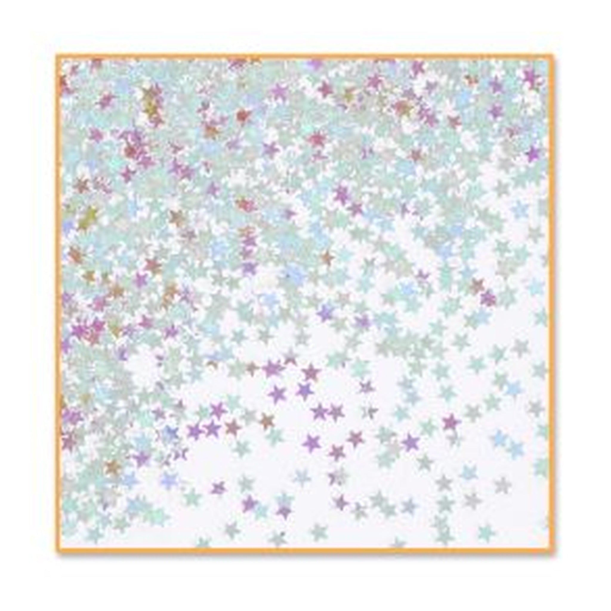 Confetti Iridescent Stars